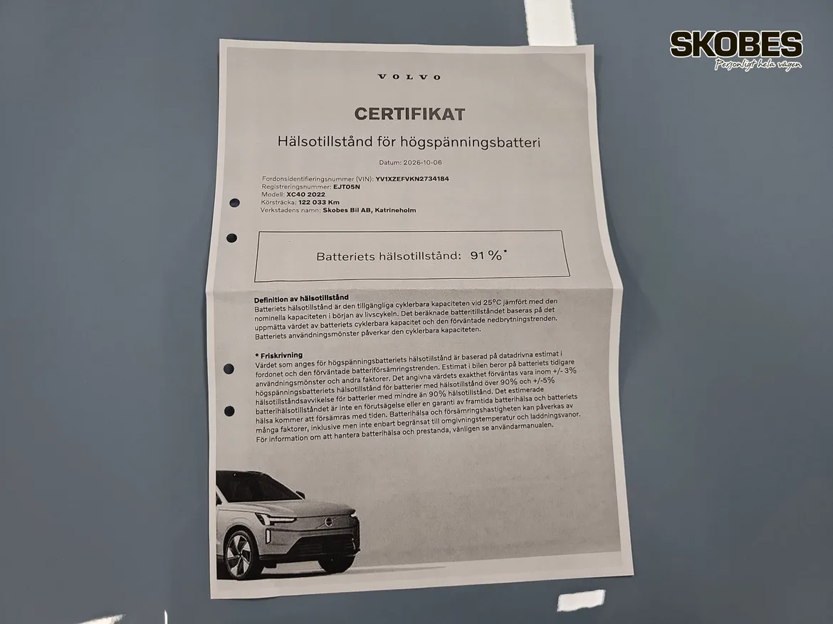 Volvo XC40 P6 Recharge