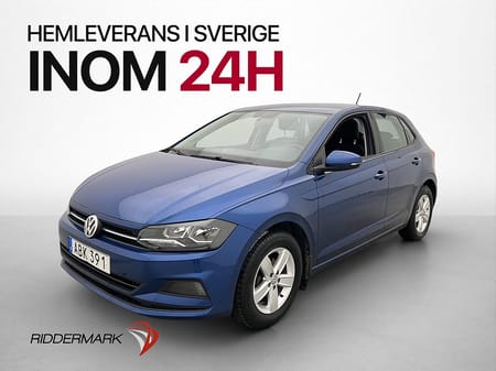 Volkswagen Polo 1.0 TSI 95hk Bluetooth Låg-Skatt 0.46l/Mil
