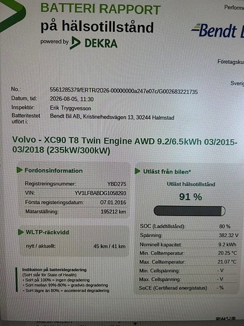 Bild 2 av Volvo XC90 T8 AWD R-DESIGN  7 SITS  407HK / PANORAMA /LUFTFJÄDRING