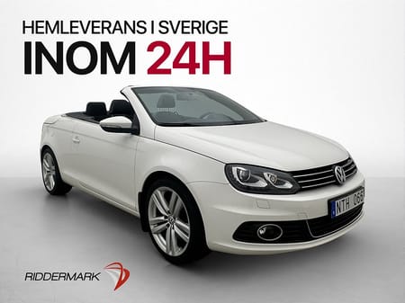 Volkswagen Eos 2.0 TSI 211hk 2-Brukare Skinn Navi Dragkrok