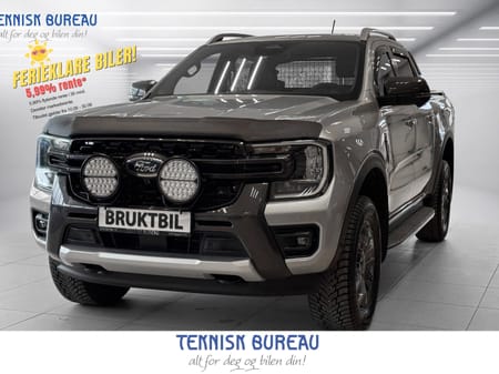 Ford Ranger Dobbelcab Double Cab V6 3,0 TDCi 240hk Wildtrak|360 C|B&O|H.f++