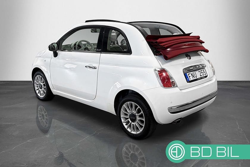 Bild 4 av Fiat 500C Fiat 1.2 TAKLUCKA NYSERVAD