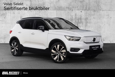 Volvo XC40 Recharge Twin Pro / H.feste / 20'' / Google / Skinnseter / App