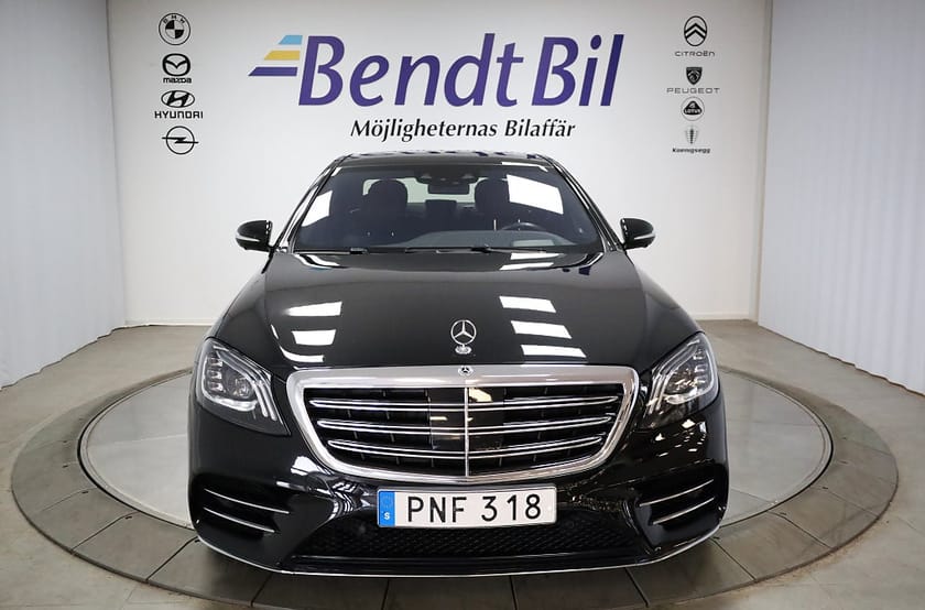 Bild 2 av Mercedes-Benz S 400 d 4MATIC L Lång AMG Exclusive/Panorama/ Nybesiktigad