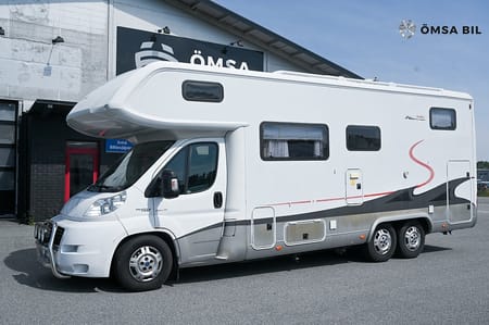 Hobby Campervan Fiat Sphinx 770 AK Långbädd / fukttestad / Vinter pkt