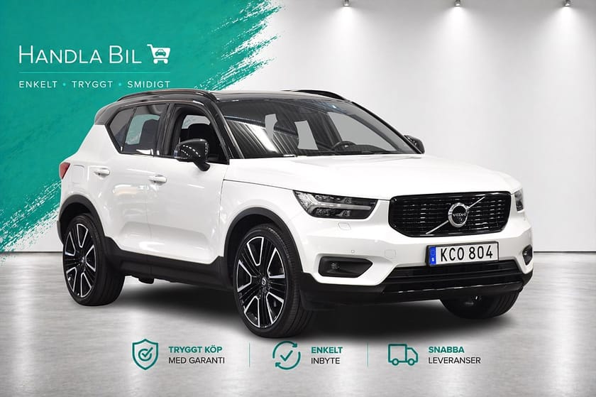 Bild 4 av Volvo XC40 T4 AWD Aut R-Design Pano H/K B-Värm AdaptivF 360° 190hk
