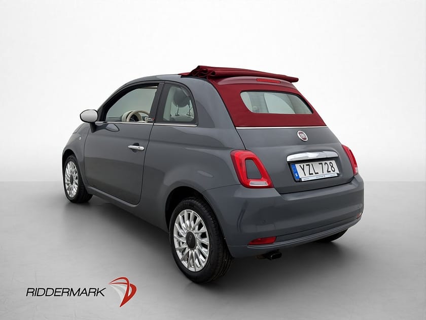 Bild 5 av Fiat 500C 1.2 8V Dualogic 69hk Lounge Bluetooth Farthållare