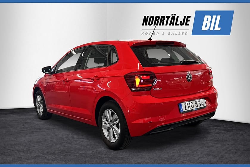 Bild 4 av Volkswagen Polo 1.0 95HK AUT TSI BLUETOOTH FARTHÅLLARE 4100MIL 360KR/ÅR