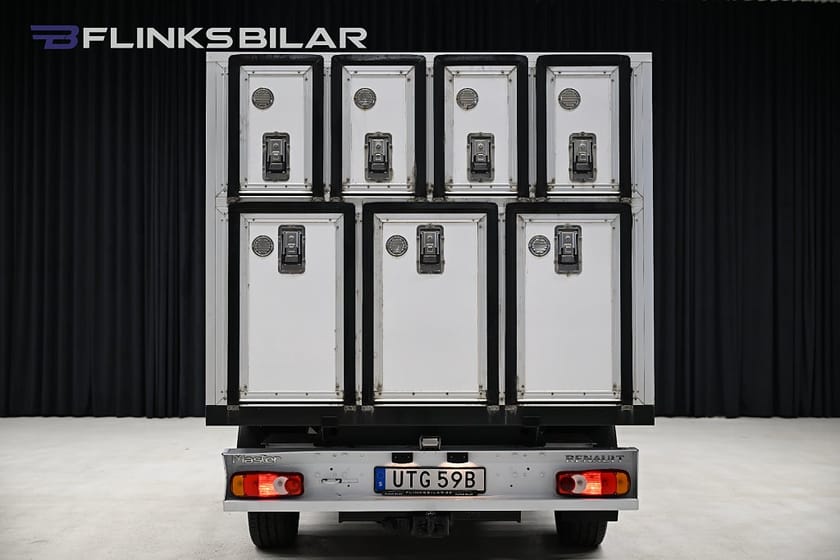 Bild 3 av Renault Master Chassi Cab 2.3 dCi 150HK Unik-Påbyggnad|Hundburar|Hundkåpa|Leasbar