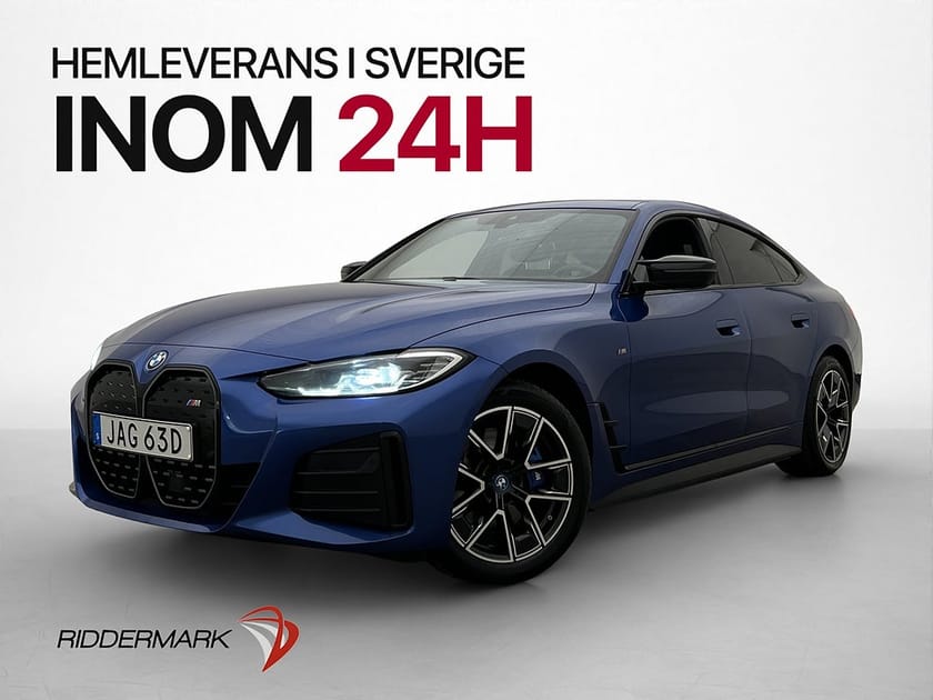 Bild 3 av BMW i4 M50 xDrive Gran Coupé 544hk M Sport Pano HUD Drag