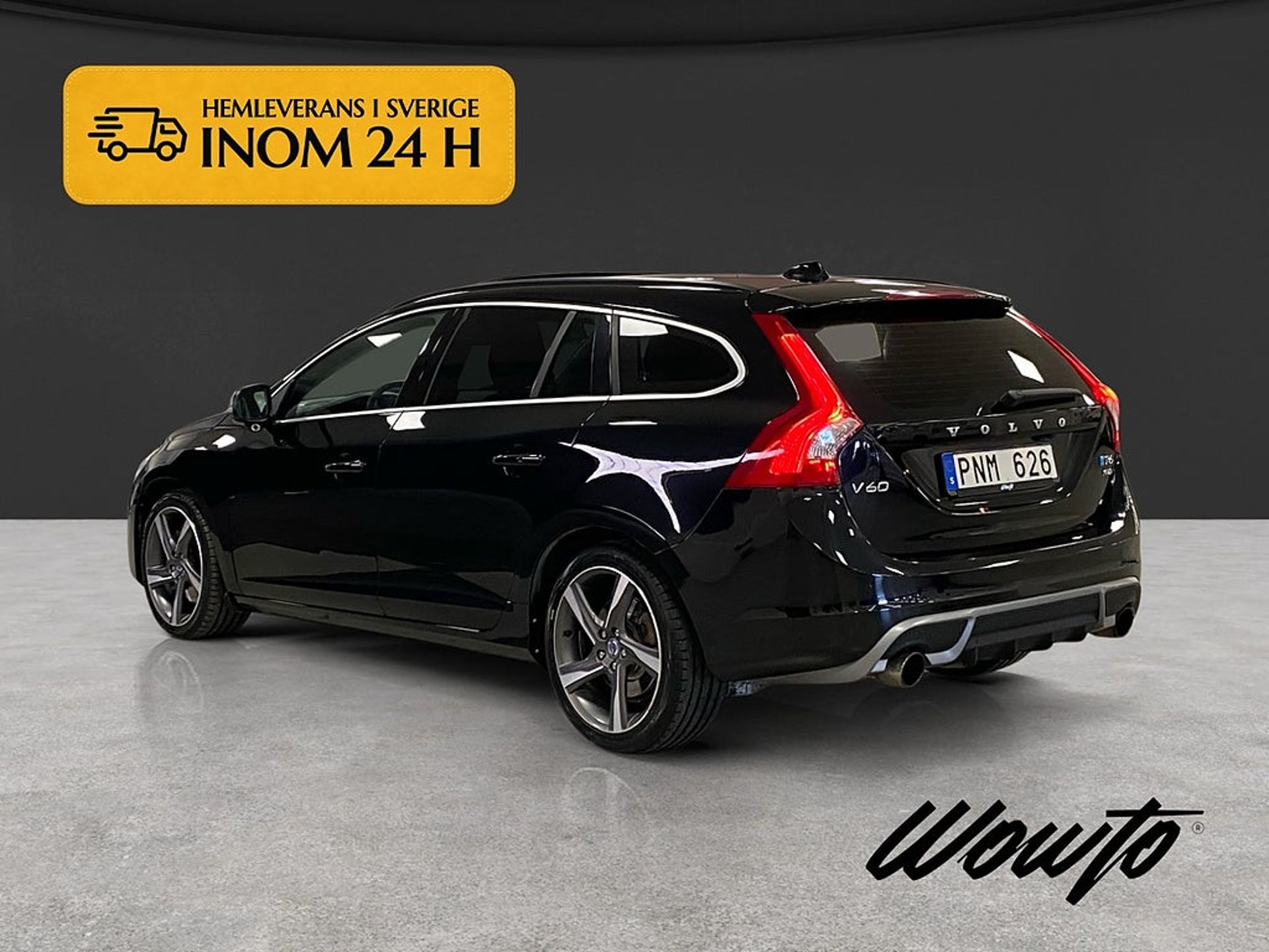Volvo V60 T6 AWD 329HK Black R 2013, kuva 6/10
