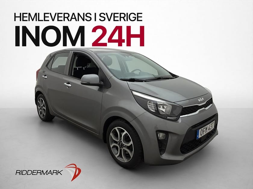 Bild 1 av Kia Picanto 1.0 MPI 67hk Advance Kamera Navi CarPlay MOMS