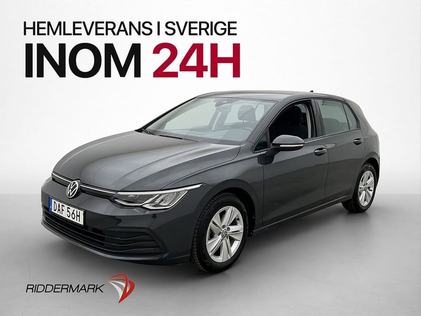 Bild 1 av Volkswagen Golf 1.0 TSI Carplay 0,46l/mil P-sensor Adp-fart