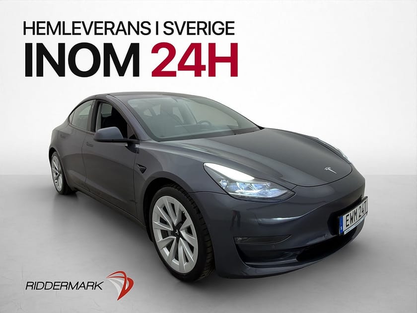 Bild 4 av Tesla Model 3 Long Range AWD 440hk AP Svensksåld En ägare