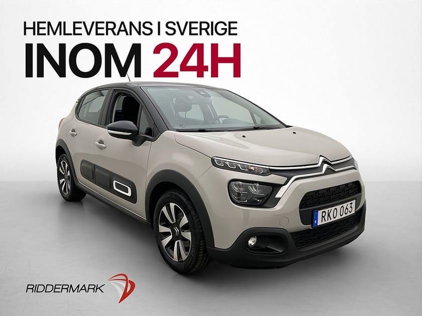 Bild 1 av Citroën C3 1.2 PureTech 83hk Shine P-Sensorer CarPlay