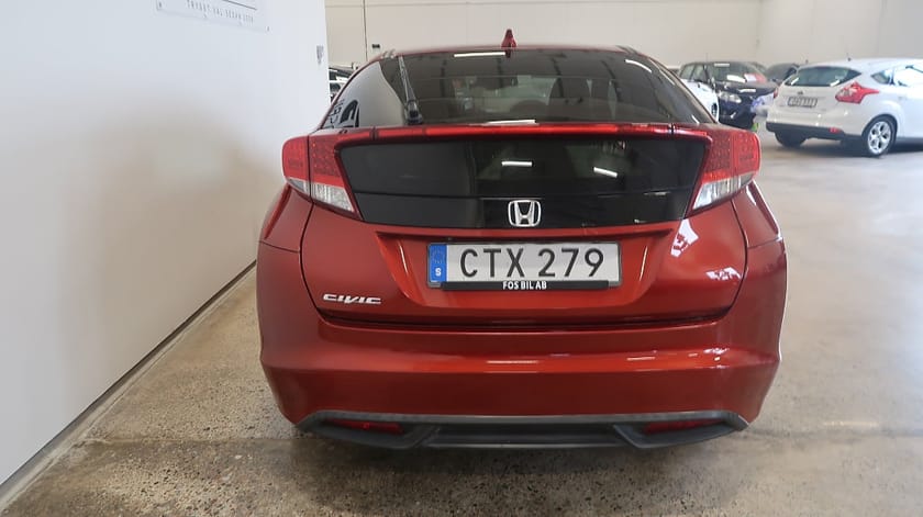 Bild 5 av Honda Civic *RÄNTEKAMPANJ 3.45%* 1.8 i-VTEC Sport Kamera Nyservad