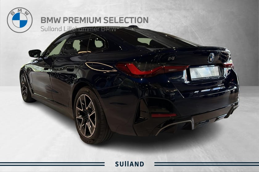 Bilde 3 av BMW i4 M50 xDrive Gran Coupé M Sport/M Sport seter/Skinn/Takluke/BSI