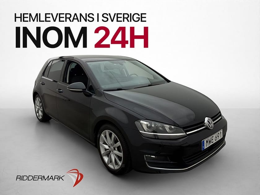 Bild 1 av Volkswagen Golf 1.4 TSI GT Drag Sensorer CarPlay Två-Brukare