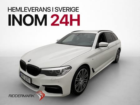 BMW 520d xDrive Touring 190hk M Sport Värmare 360° Skinn Navi Drag