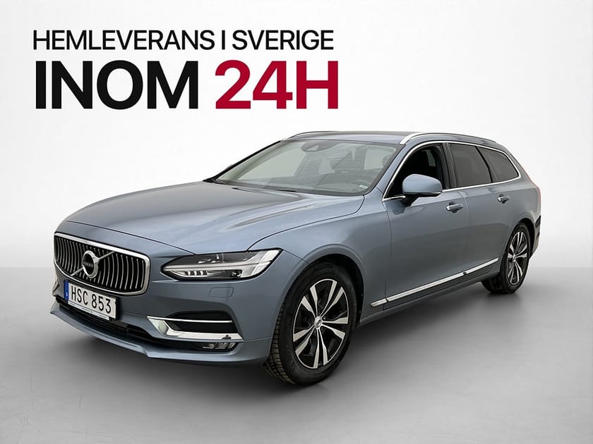 Bild 3 av Volvo V90 D5 235hk AWD Inscription VOC Värme Dragkrok Läder