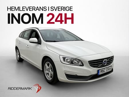 Volvo V60 D2 115hk Kinetic Värmare Drag P-sensorer Bluetooth