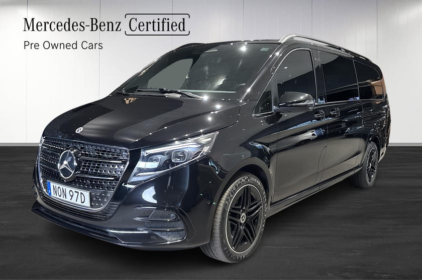Bild 1 av Mercedes-Benz V 300d 4MATIC 3.2t ex.lång AMG/VDÄCK/MOMS/GARANTI