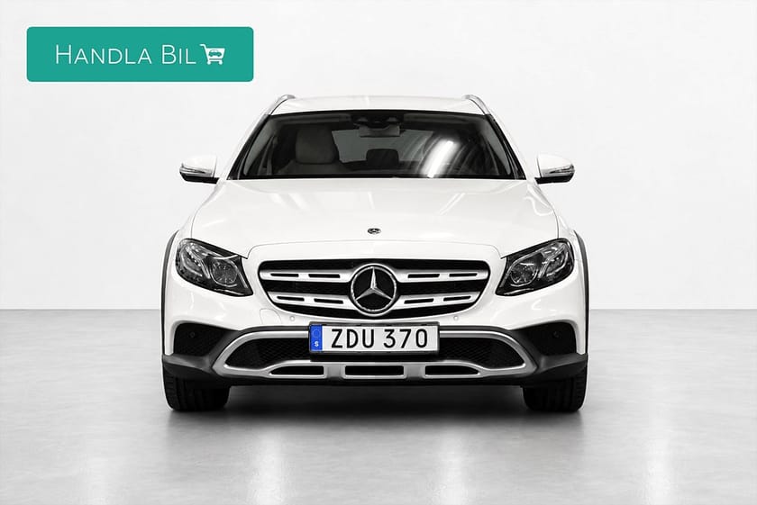 Bild 3 av Mercedes-Benz E 220 d 4MATIC All-Terrain Avantgarde Drag Skinn HUD Burmester P-värm