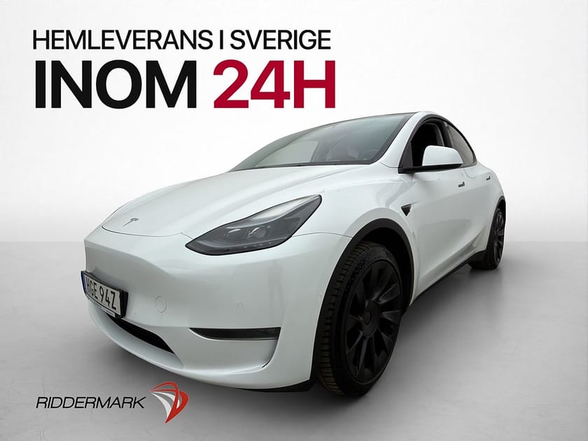 Bild 4 av Tesla Model Y Long Range AWD Svensksåld Panorama Drag MOMS