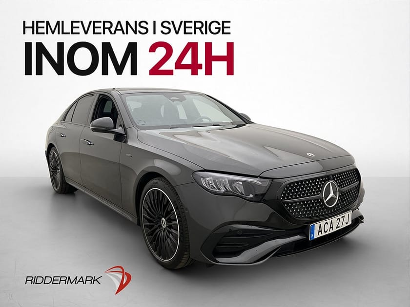 Bild 3 av Mercedes-Benz E 300 de 4MATIC AMG PANO NIGHT EN ÄGARE MOMS