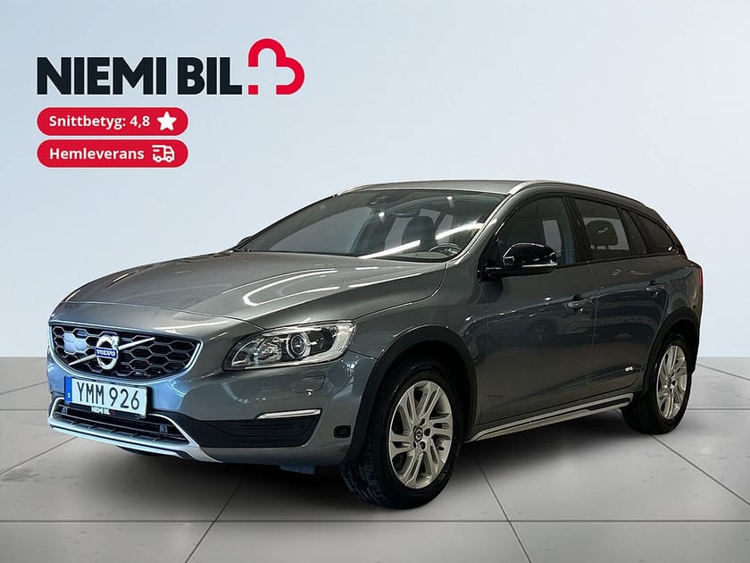 Bild 1 av Volvo V60 Cross Country D4 Classic Plus Drag M&Dvärme Navi Rattvärme S&V-däck