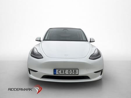 Tesla Model Y Long Range AWD Autopilot Dragkrok Svensksåld
