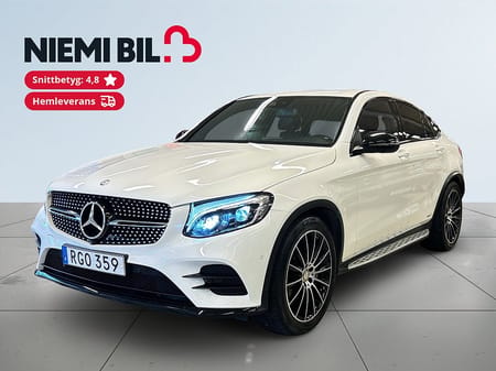 Mercedes-Benz GLC 220 d Coupé 4MATIC AMG Line Drag/360/MoK-värm/SoV-hjul