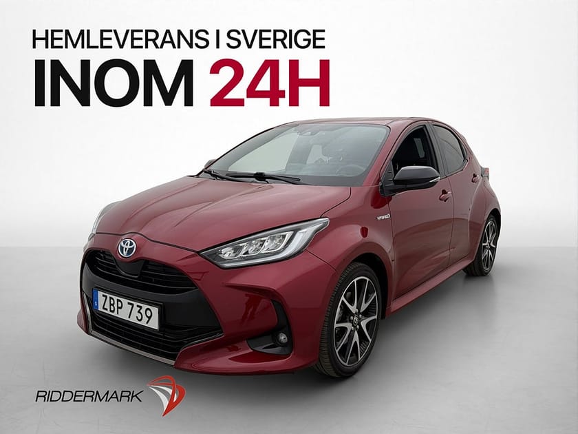 Bild 3 av Toyota Yaris Hybrid Style Rattvärme Kamera Keyless Låg-Skatt