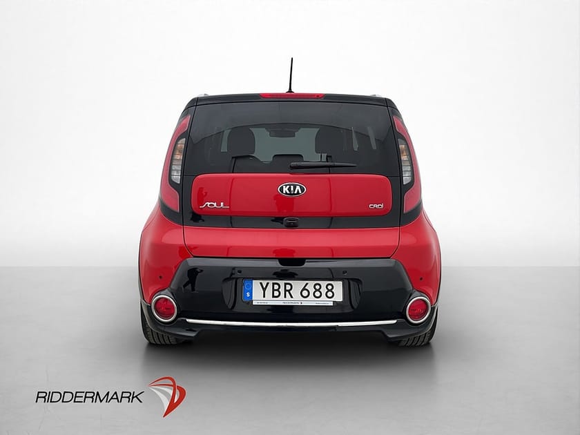 Bild 5 av Kia Soul 1.6 CRDi 136hk GLS Kamera Rattvärme 1 Brukare