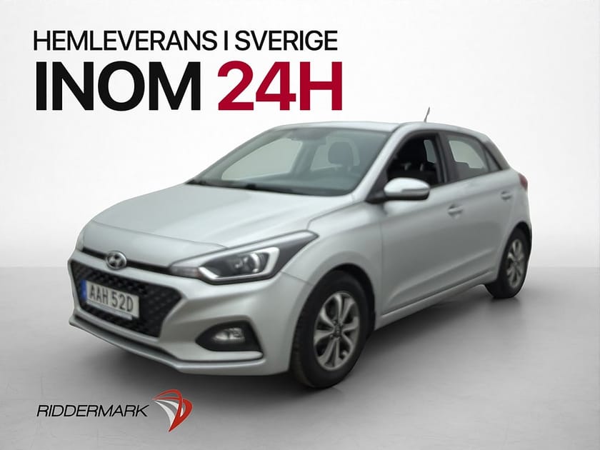 Bild 1 av Hyundai i20 1.2 84hk Premium B-Kamera M-Värmare Carplay