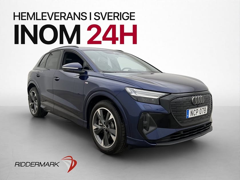 Bild 1 av Audi Q4 45 e-tron quattro Q S-line Matrix SONOS Värm Drag MOMS