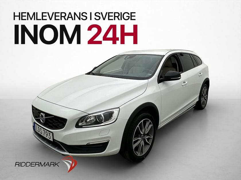Bild 1 av Volvo V60 Cross Country D4 Summum H/K D-Värm Navi Skinn