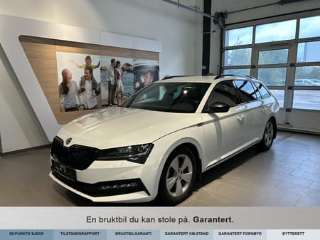 Škoda Superb Stasjonsvogn Sup3fl stv sportl d2004x4dsg