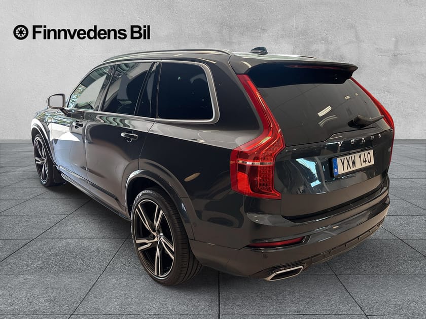 Bild 3 av Volvo XC90 D5 AWD R-Design 7-säten (V-hjul, B&W)