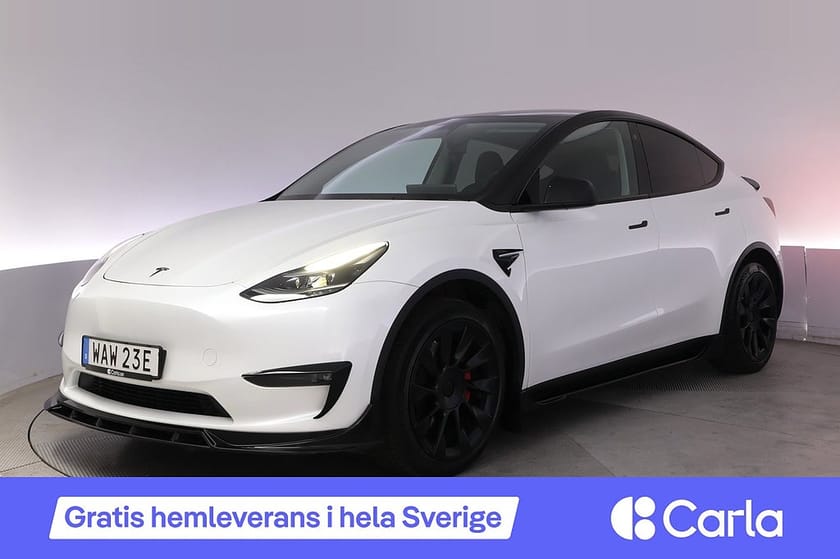Bild 1 av Tesla Model Y Long Range AWD Autopilot 20" Panorama Drag