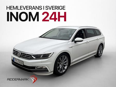 Volkswagen Passat Sportscombi 2.0 TDI 4M R-Line Cockpit Skinn Värm Drag