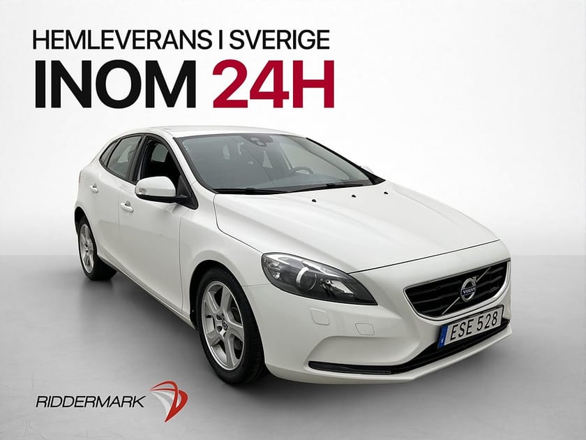 Bild 1 av Volvo V40 T2 122hk Nyservad Isofix 0.55l/mil låg skatt