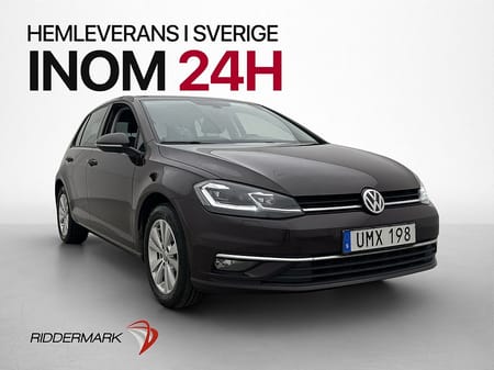 Volkswagen Golf 1.4 TSI 125hk Värmare CarPlay Sensorer MOMS