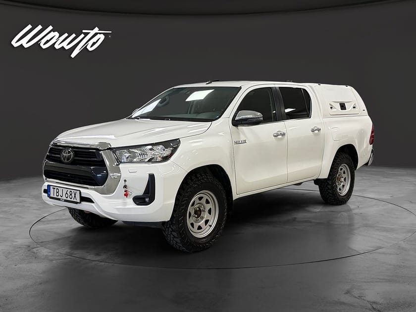 Bild 1 av Toyota Hilux Dubbelhytt DH 2.4 AWD 150HK /Kåpa /Släde