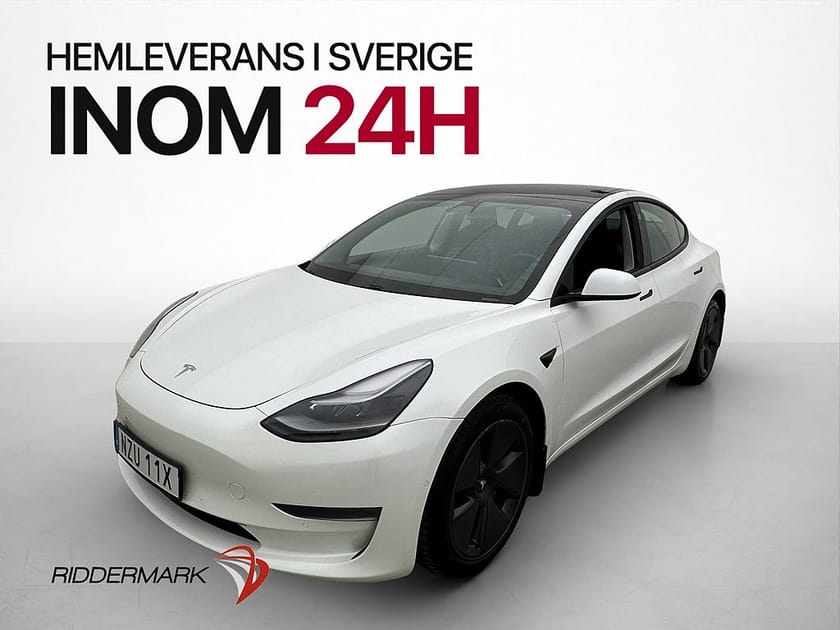 Bild 4 av Tesla Model 3 Long Range AWD 440hk Skinn Pano Drag