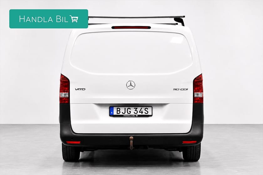 Bild 5 av Mercedes-Benz Vito 110 CDI 2.8t L2 D-värm B-kam Inredd Navi Moms Dragkrok