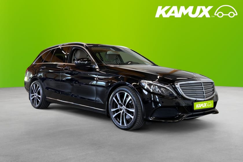 Bild 1 av Mercedes-Benz C 200 T 4MATIC Exlusive Line Pano Airmatic Värmare Skinn Burmester Drag