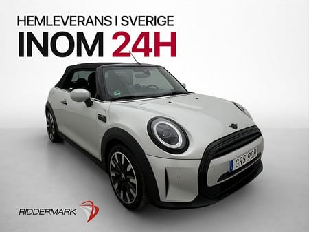 MINI Cooper Convertible H/K B-Kamera Skinn Navi 1 Brukare