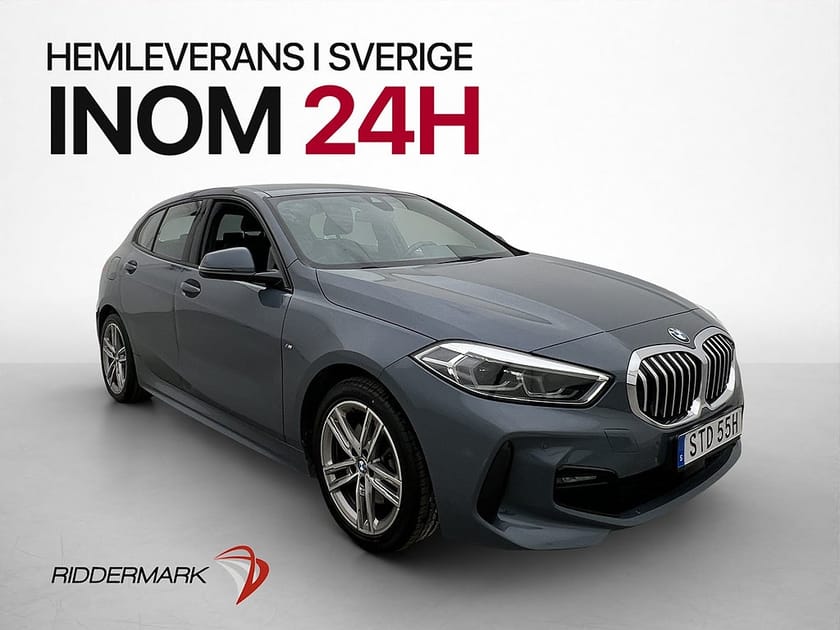Bild 1 av BMW 118i 118 140hk M Sport HiFi Sensorer Rattvärme Ambient