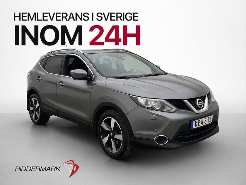 Bild 1 av Nissan Qashqai Pano Drag 360° Navi Halvskinn Bluetooth